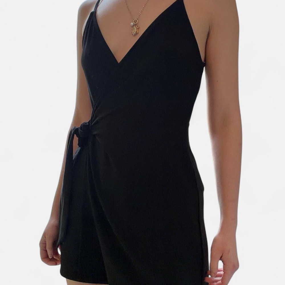 Wrap One-Piece with built in shorts